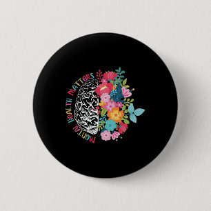 Macaron Rond 5 Cm Problèmes de santé mentale Inspirationnel
