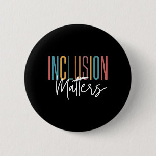 Macaron Rond 5 Cm Problèmes d'inclusion d'acceptation de sensibilisa