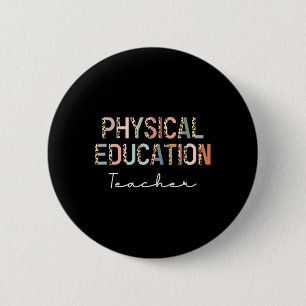 Macaron Rond 5 Cm Professeur d'éducation physique Leopard Ck à l'éco