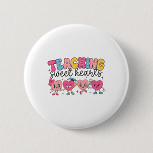 Macaron Rond 5 Cm Professeur Valentine Day Femmes Mon Cl Est Plein D