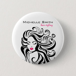 Macaron Rond 5 Cm Prolongations de cheveux coiffure Curly cheveux no