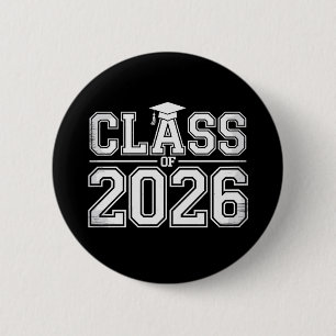 Macaron Rond 5 Cm Promotion 2026 Diplômé 26 Diplômé Vintage