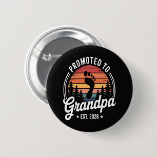 Macaron Rond 5 Cm Promu grand-père dès 2026