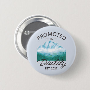 Macaron Rond 5 Cm Promu Papa Prévu 2027 Annonce Nouveau Papa VI