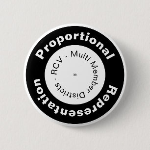 Macaron Rond 5 Cm Proportional Representation circular button