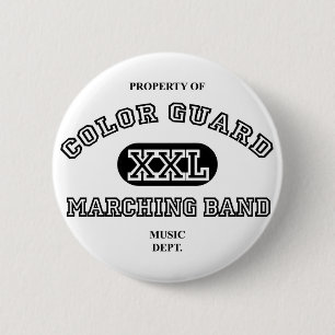 Macaron Rond 5 Cm Propriété de Colorguard