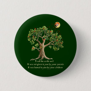 Macaron Rond 5 Cm Proverbe kenyan de nature