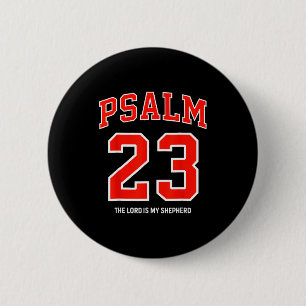 Macaron Rond 5 Cm Psaume 23 Le Seigneur est mon berger Christian Foo
