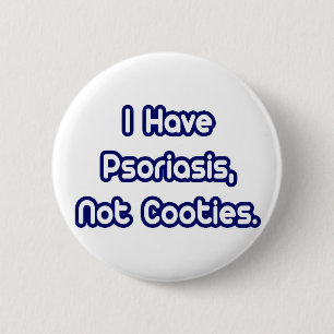 Macaron Rond 5 Cm Psoriasis... Pas des cotés
