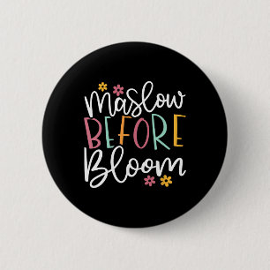 Macaron Rond 5 Cm Psychologue Maslow Avant Bloom Sped Enseignant Clr
