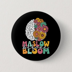 Macaron Rond 5 Cm Psychologue Maslow Avant Bloom Spirate Clro Enseig