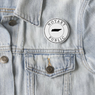 Macaron Rond 5 Cm Publique Notaire du Tennessee