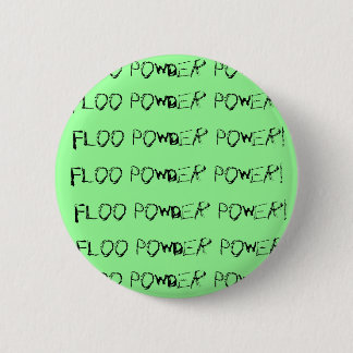 Macaron Rond 5 Cm Puissance de poudre de Floo !