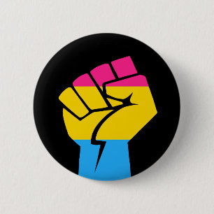 Macaron Rond 5 Cm Puissance Pansexual