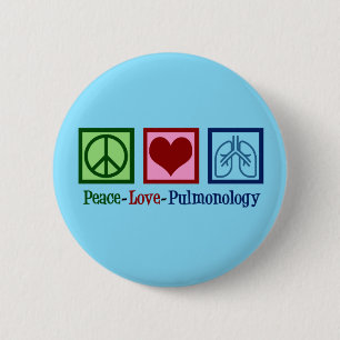 Macaron Rond 5 Cm Pulmonologie Peace Love