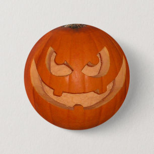 Macaron Rond 5 Cm Pumpky le bouton du feu follet