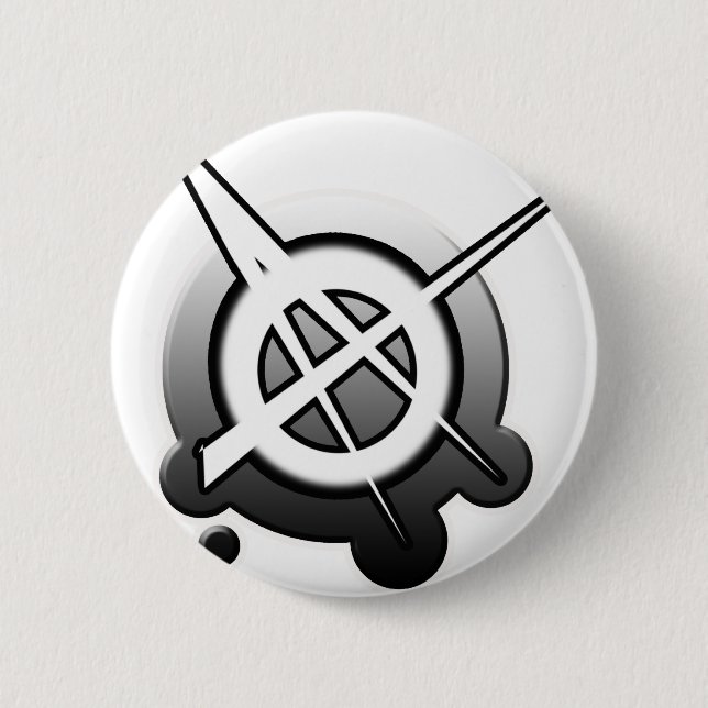 Macaron Rond 5 Cm punk gars filles ANARCHY PUNK ROCK musique (Devant)