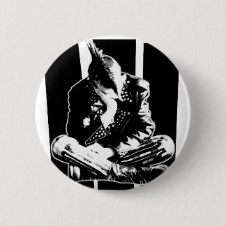 Macaron Rond 5 Cm Punk GASPILLÉ