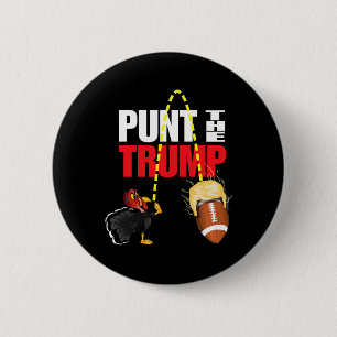 Macaron Rond 5 Cm Punt The Trump Drôle Politique 