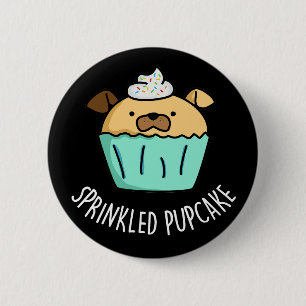 Macaron Rond 5 Cm Pupcake Pupcake Pupcake Pun Dark BG
