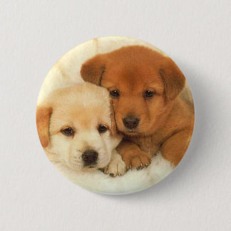 Macaron Rond 5 Cm puppies_1