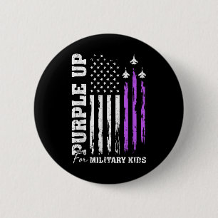 Macaron Rond 5 Cm Purge Pour Enfant Militaire Drapeau Enfant Militai
