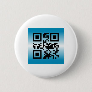 Macaron Rond 5 Cm QR Code® : BIENVENUE