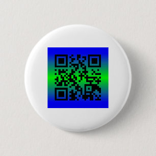 Macaron Rond 5 Cm QR Code® Dit : JOLIE JOURNÉE DU PÈRE