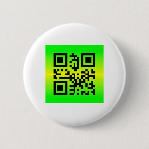 Macaron Rond 5 Cm QR Code® dit : MERCI