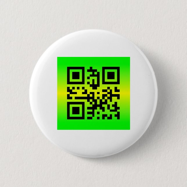Macaron Rond 5 Cm QR Code® dit : MERCI (Devant)