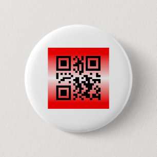 Macaron Rond 5 Cm QR Code® : PENSEZ À VOUS