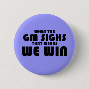 Macaron Rond 5 Cm Quand le GM soupire