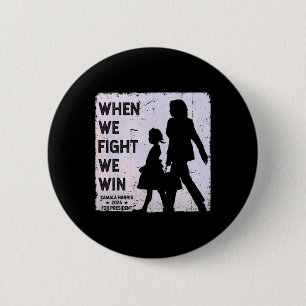 Macaron Rond 5 Cm Quand Nous Combattons Nous Gagnons 2024 Kamala Har