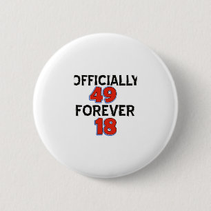Macaron Rond 5 Cm quarante-neuvième conceptions d'anniversaire