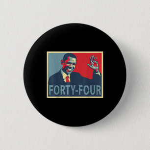 Macaron Rond 5 Cm Quarante-quatre président Obama 44 président