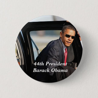 Macaron Rond 5 Cm quarante-quatrième Bouton du Président Barack