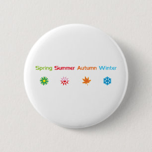 Macaron Rond 5 Cm Quatre saisons