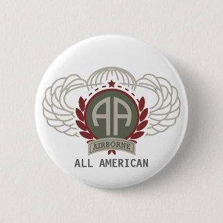Macaron Rond 5 Cm quatre-vingt-deuxième Cru de Division Aéroportée