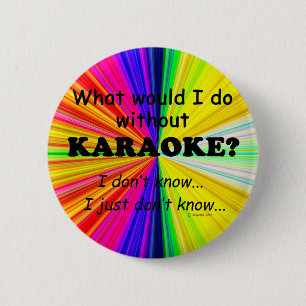 Macaron Rond 5 Cm Que ferais-je, Karaoke