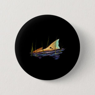 Macaron Rond 5 Cm Queue rousse de sébaste Poisson Chemise de sébaste