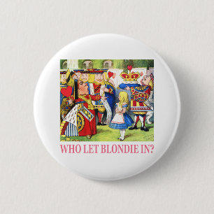 Macaron Rond 5 Cm Qui a laissé Blondie dedans ?