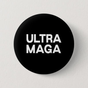 Macaron Rond 5 Cm Quote de plaisir Ultra Maga