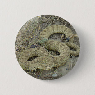 Macaron Rond 5 Cm R20 Serpent à sonnette des Prairies