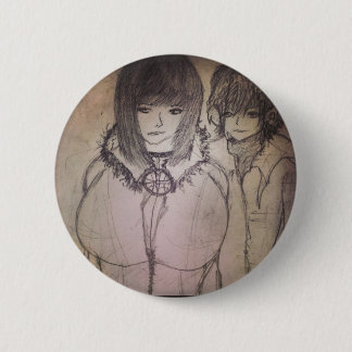 Macaron Rond 5 Cm Racheal gros bosom manga anime fille