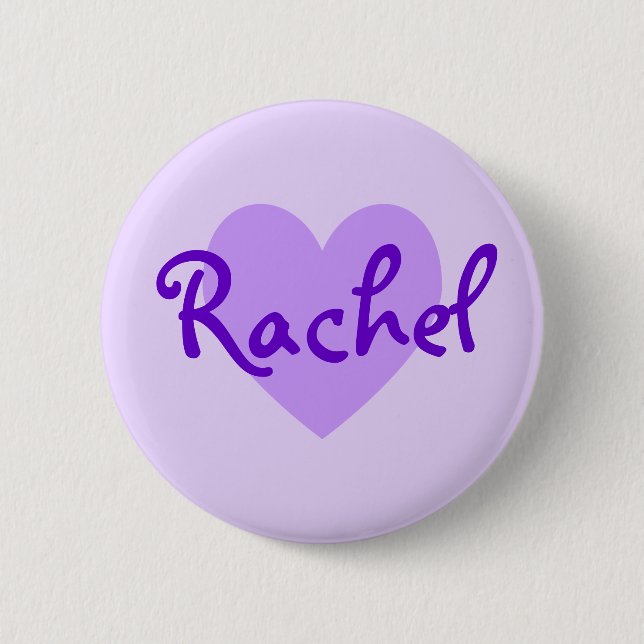Macaron Rond 5 Cm Rachel en violet (Devant)