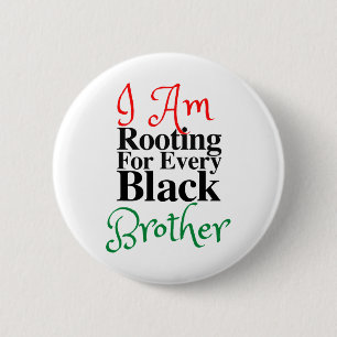 Macaron Rond 5 Cm Racine Pour Chaque Frère Noir Melanin Luv Maman Da