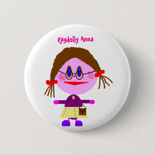 Macaron Rond 5 Cm Ragdolly Anna
