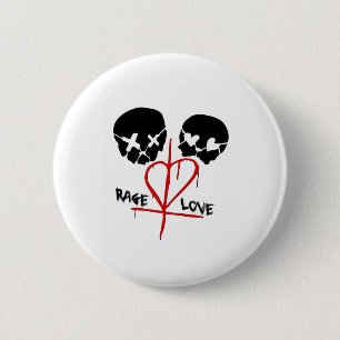 Macaron Rond 5 Cm Rage et amour