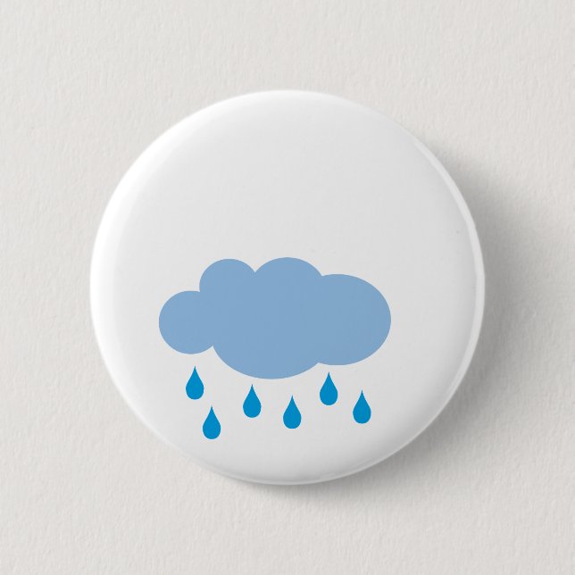 Macaron Rond 5 Cm rain (Devant)