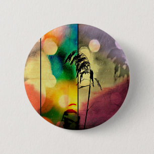 Macaron Rond 5 Cm Rainbow Grass Drame